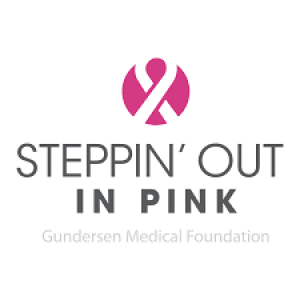 Steppin' Out in Pink logo