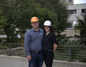 Owners of Stanek Electric, sponsors of the 2022 children's miracle network radiothon in La crosse wi